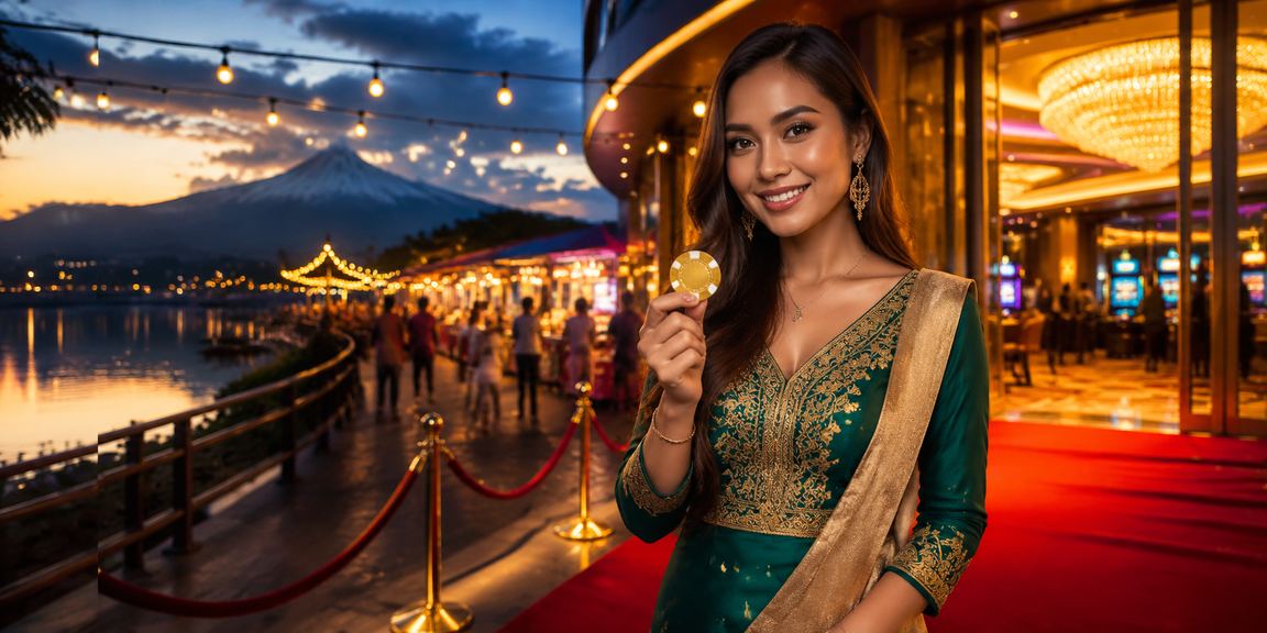 Pemain menikmati permainan kasino hiburan di Sabah sempena Hari Raya